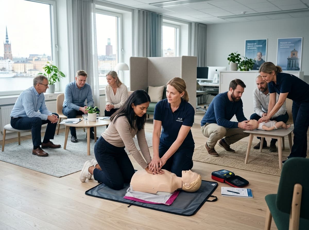 Trygghet i vardagen med en professionell HLR kurs Stockholm