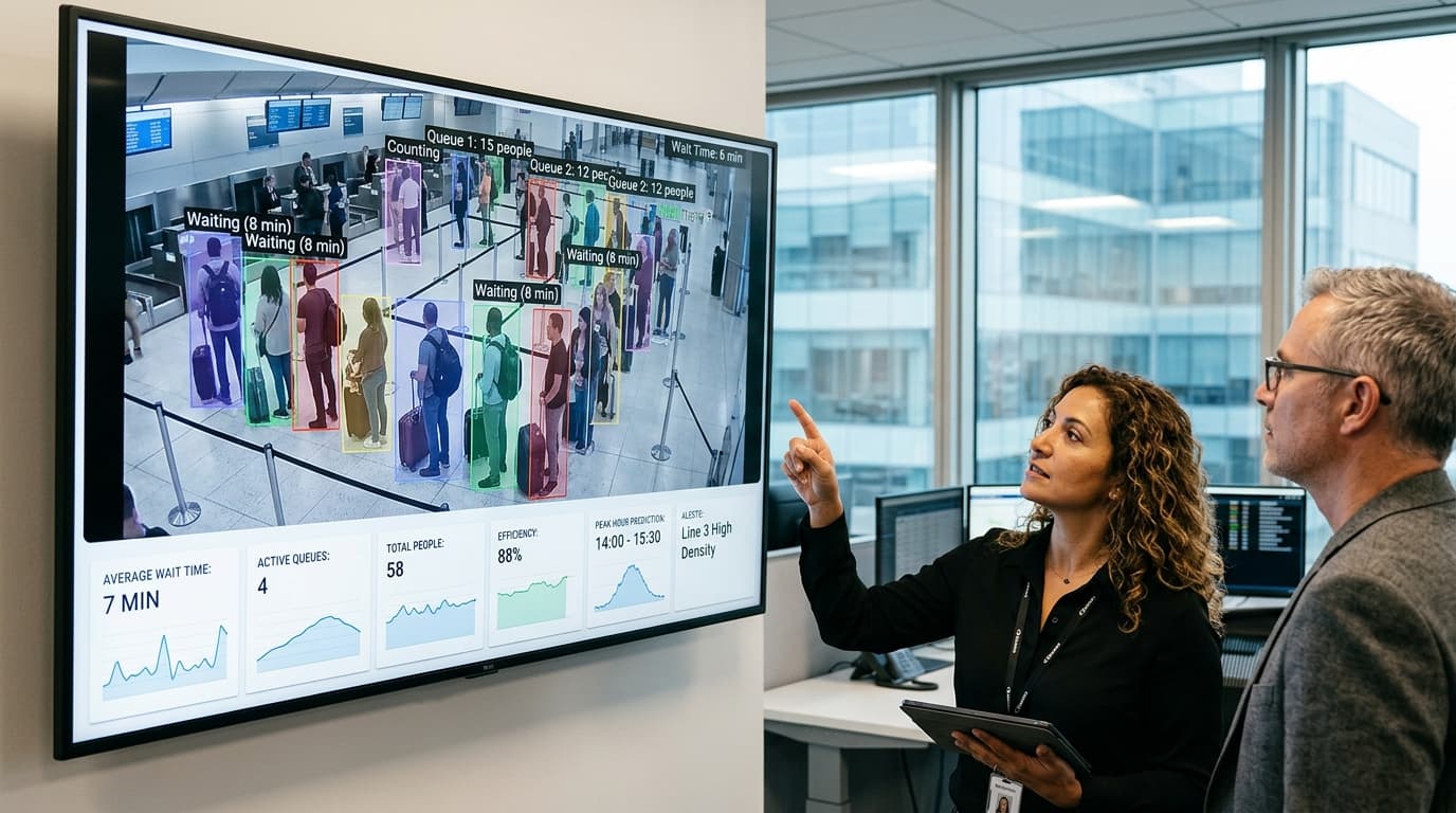 Reduce Wait Times with Smart Queue Detection Software
