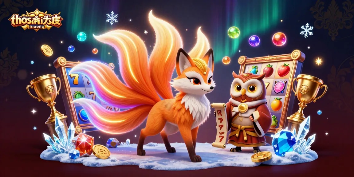Win big with thosantienthuong while enjoying a 3D cartoon slot game scene featuring vibrant characters and elements.