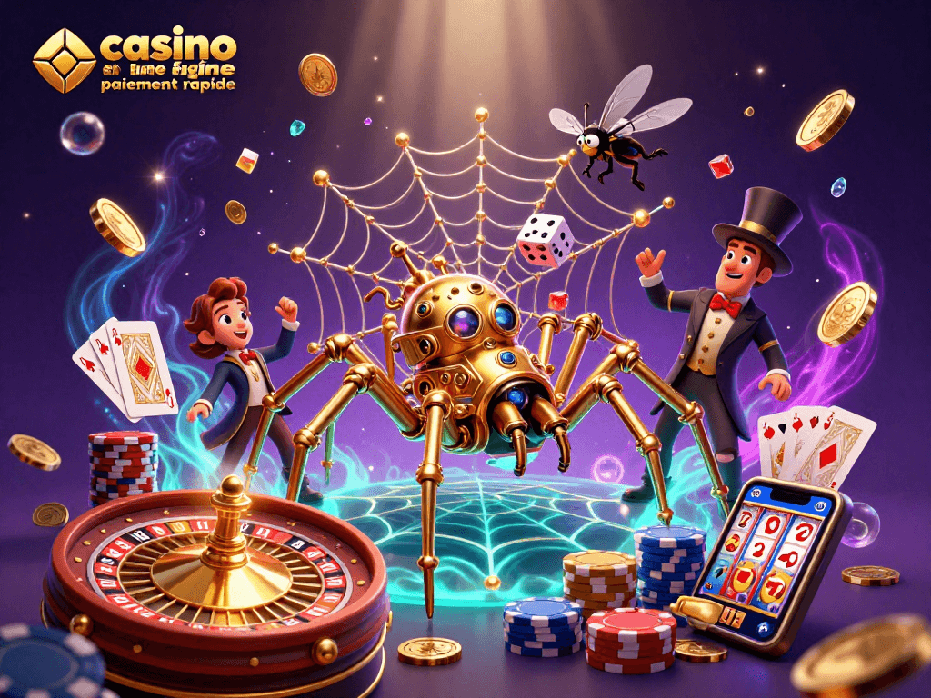 Jouez sur un casino en ligne paiement rapide avec des gains instantanés et une expérience immersive.