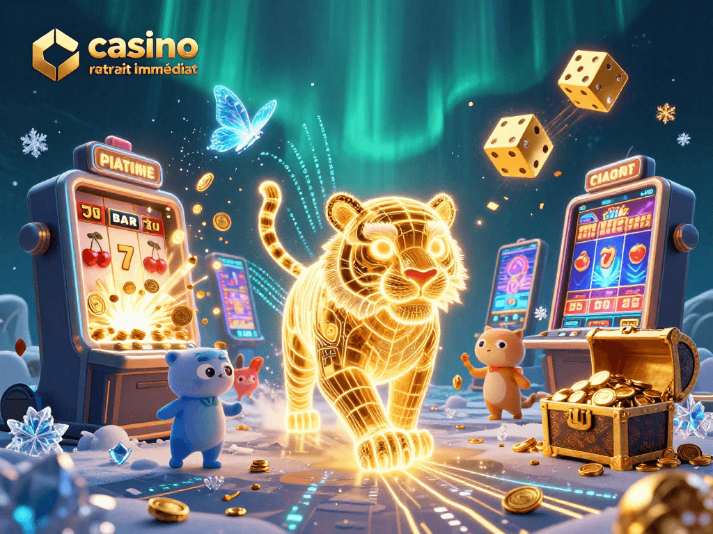 Jouez sur le casino en ligne avec retrait immédiat, explorez l'univers lumineux et dynamique des jeux.