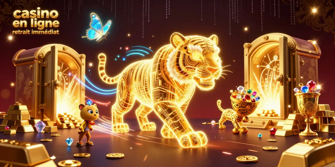 Profitez d'un retrait immédiat au casino en ligne avec des jackpots flamboyants et riches trésors.