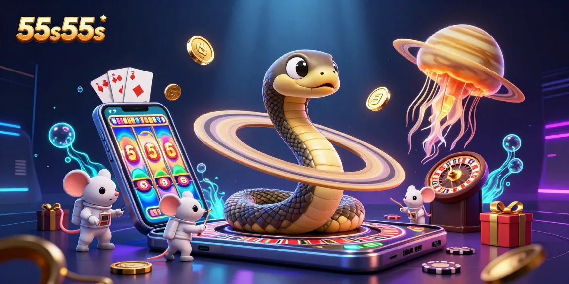 Bet on the vibrant 55s55s roulette as astronaut mice engage in a space casino adventure.