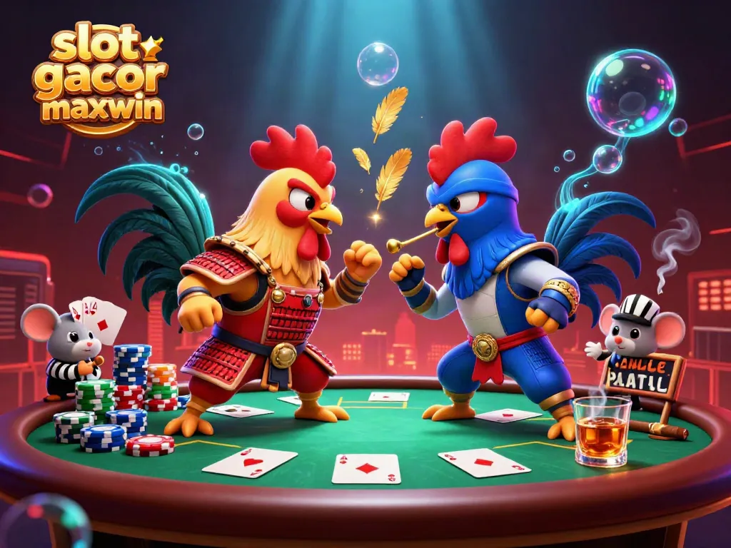 Rasakan keseruan slot gacor maxwin dengan keceriaan juara ayam bertarung di arena kasino.