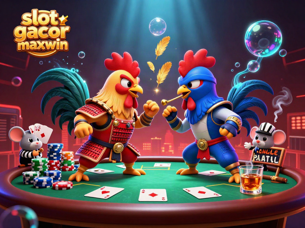 Rasakan keseruan slot gacor maxwin dengan keceriaan juara ayam bertarung di arena kasino.