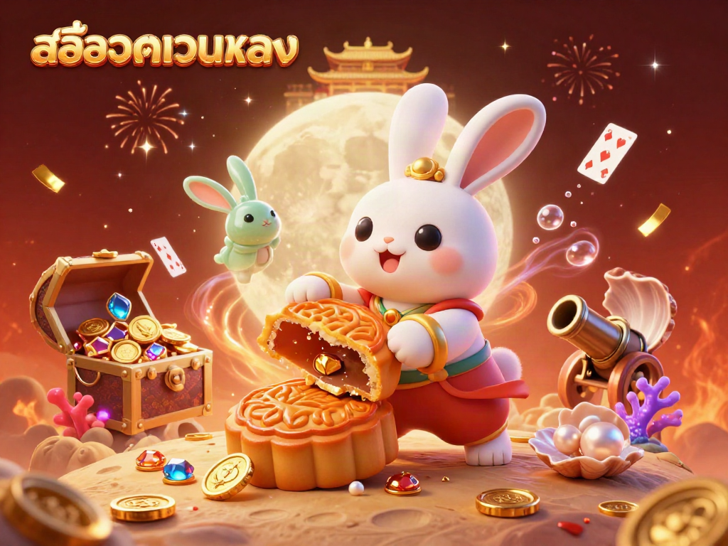 เล่นเกมสล็อตสุดตื่นเต้นบน สล็อตเว็บตรง กับกระต่ายพระจันทร์ในบรรยากาศสวยงาม