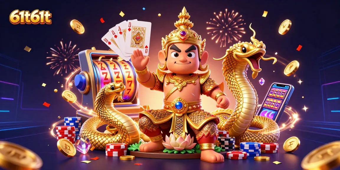 Experience thrilling wins with the 61t61t animated slot machines and golden guardian.