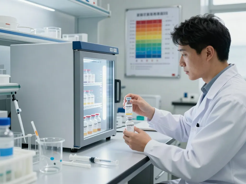Discovering how peptides are stored and reconstituted in a professional lab setting with organized research tools and clear guidelines.