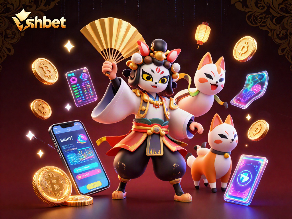 Experience thrilling gameplay with shbet in this vibrant 3D casino scene featuring dynamic elements.