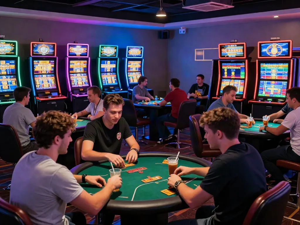 Players enjoying diverse gaming activities at DA88's online platform