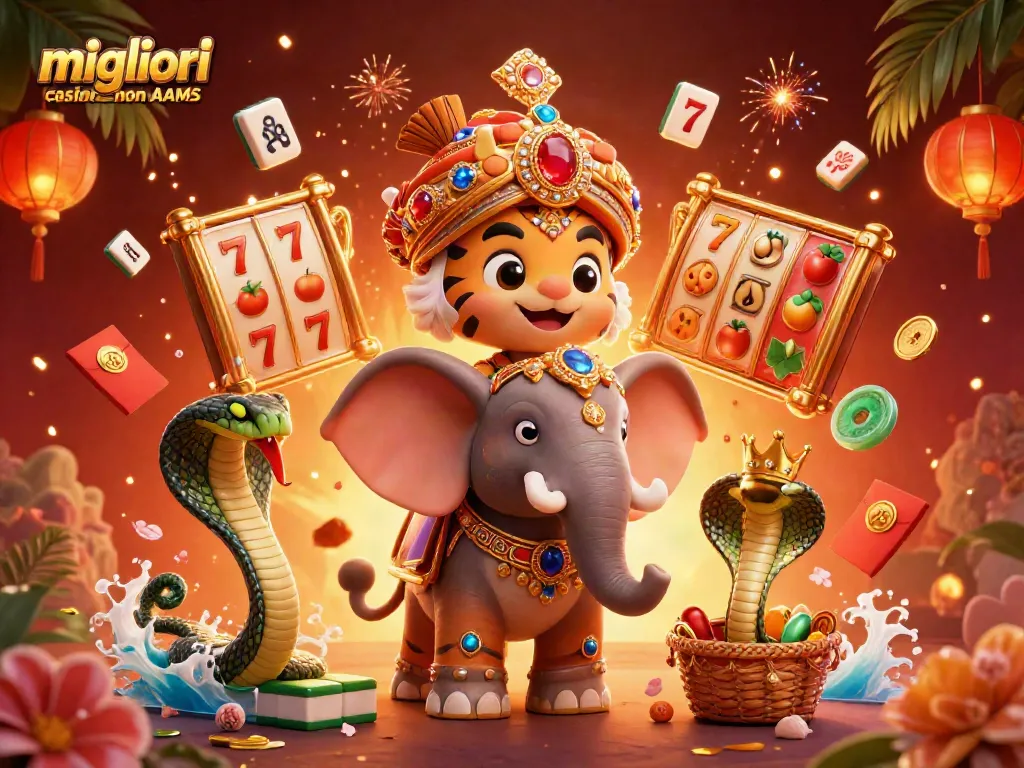 Gioca ai migliori casino non AAMS con bonus e giri gratuiti nella vibrante illustrazione digitale.