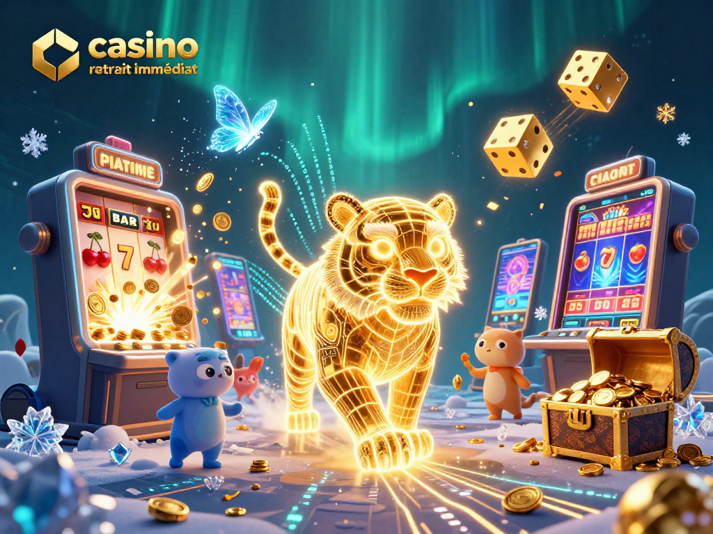 Jouez sur le casino en ligne avec retrait immédiat, explorez l'univers lumineux et dynamique des jeux.
