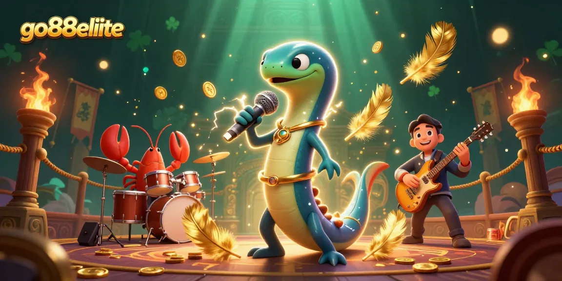 Experience the excitement of go88elite with vibrant underwater casino characters and elements.