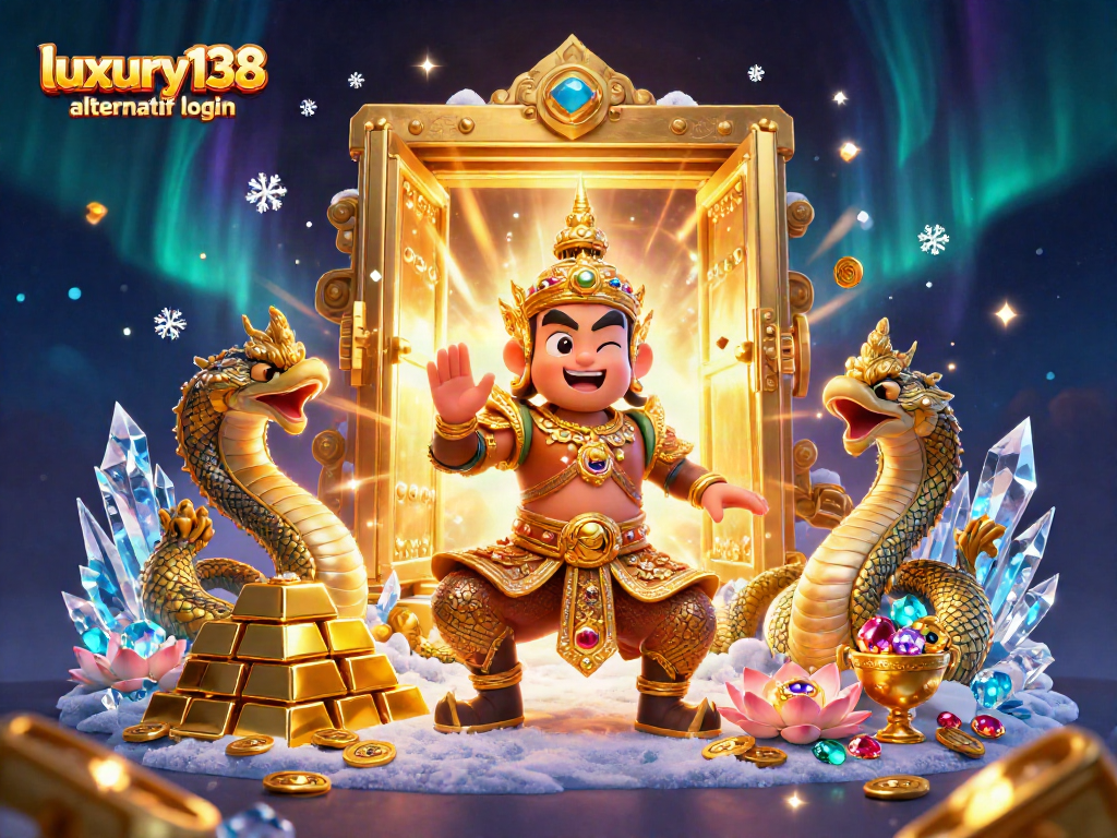 Menangkan permainan dengan luxury138 alternatif login, simbol keberuntungan dan harta di kasino online.