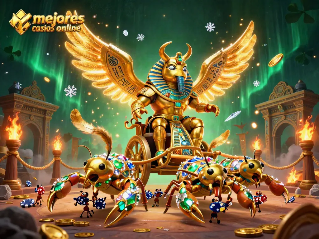 Disfruta de la experiencia de juegos en los mejores casinos online con elementos vibrantes y emocionantes.