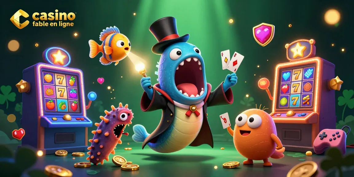 Jouez aux jeux de casino fiable en ligne avec un poisson-ange et un morse magicien !