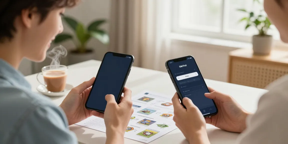 Excited young adult using smartphone to Dm first Register in a cozy indoor environment, showcasing app interface and game strategies.