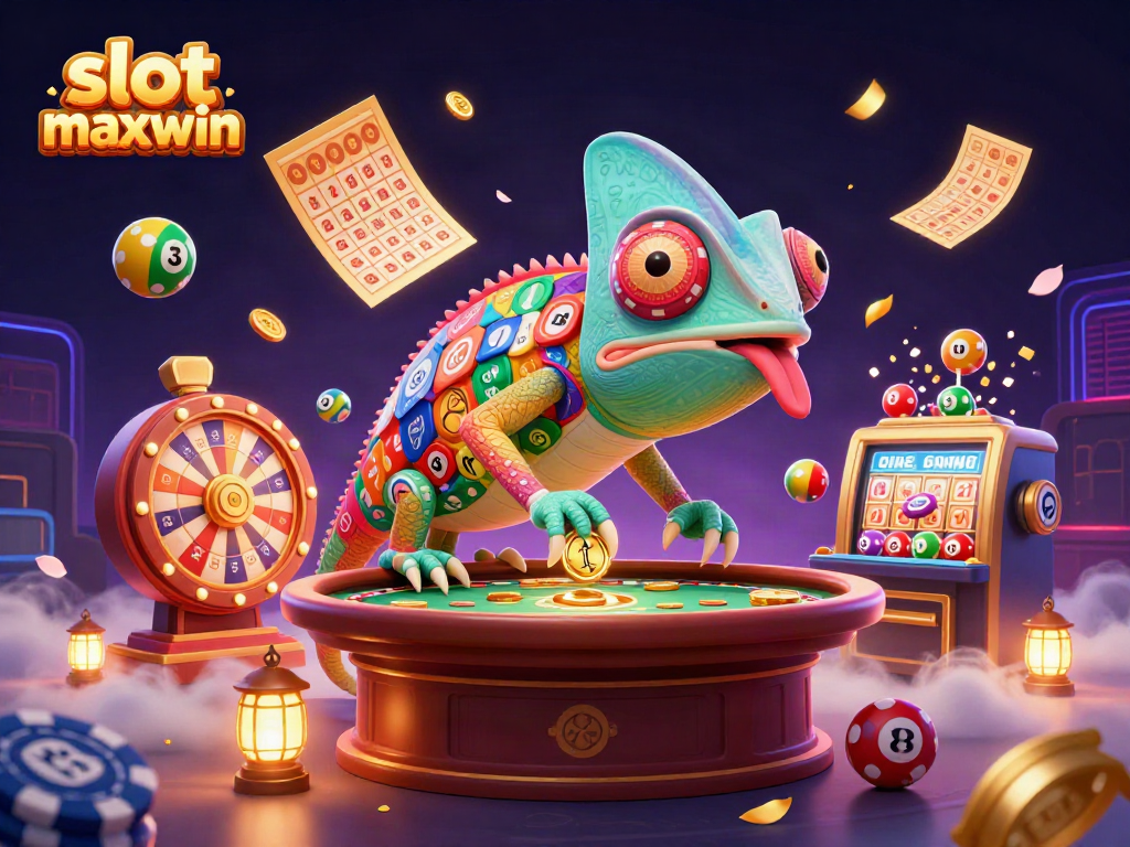 Win exciting jackpots with slot maxwin, featuring colorful casino elements in an electrifying atmosphere.