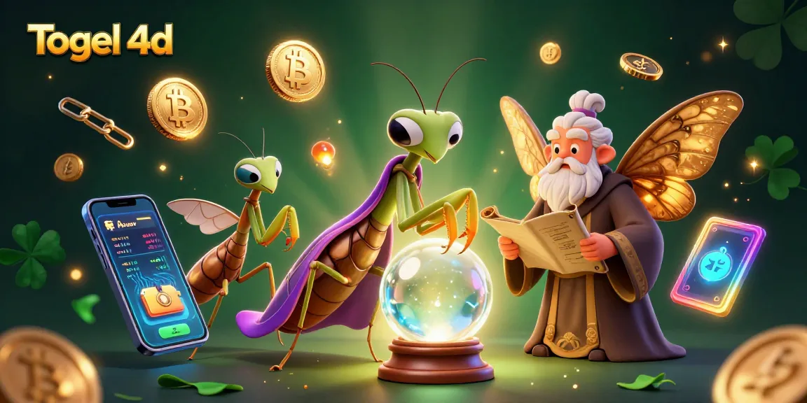 Engage with Togel 4D as a mystical fortune teller reveals winning strategies in an enchanted 3D scene.