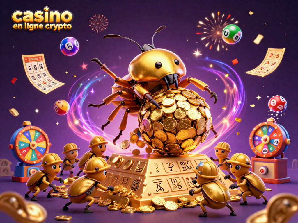 Jouez et gagnez sur un casino en ligne crypto passionnant avec de nombreuses animations et décors festifs.