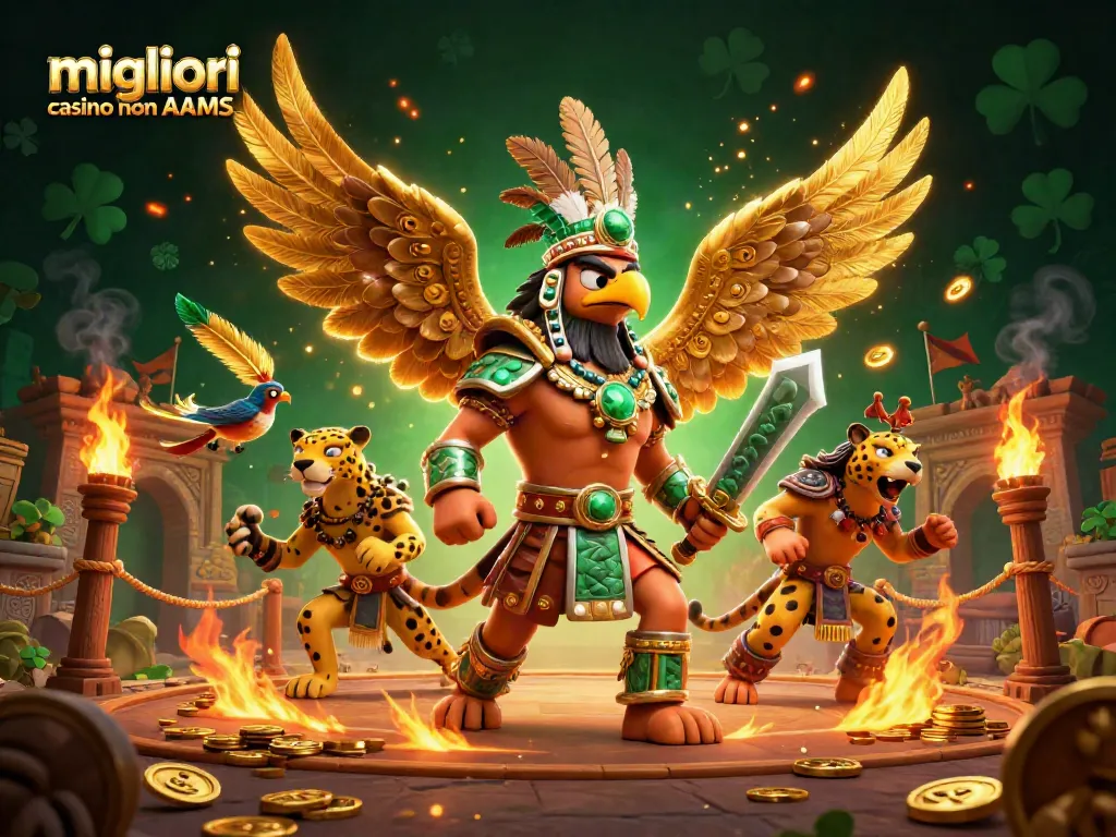 Impara a vincere nei migliori casino non AAMS in Italia con questa illustrazione dinamica.