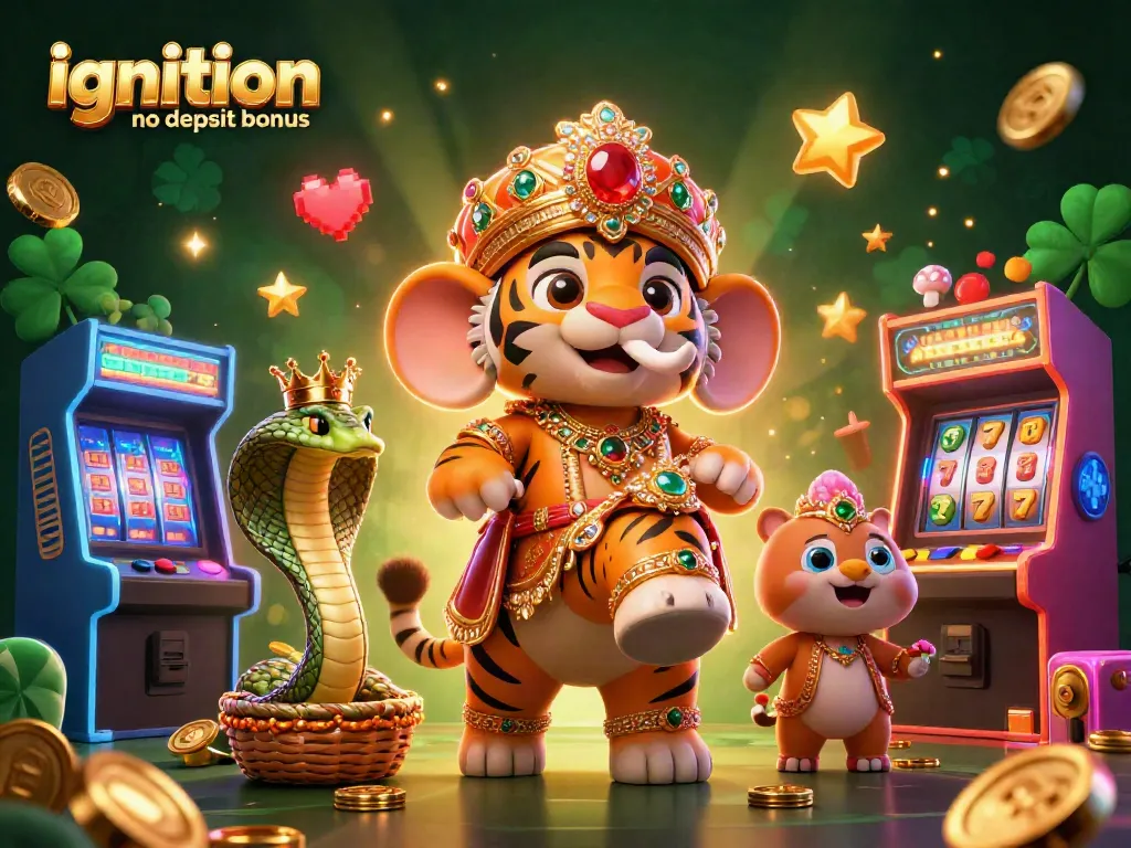Win with the ignition casino no deposit bonus by enjoying creative 3D scenes of casino excitement.