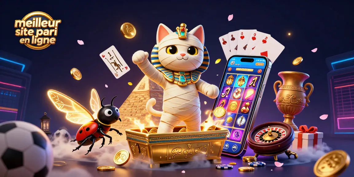 Formation de paris dynamique sur le meilleur site de pari en ligne, avec des personnages de casino animés.