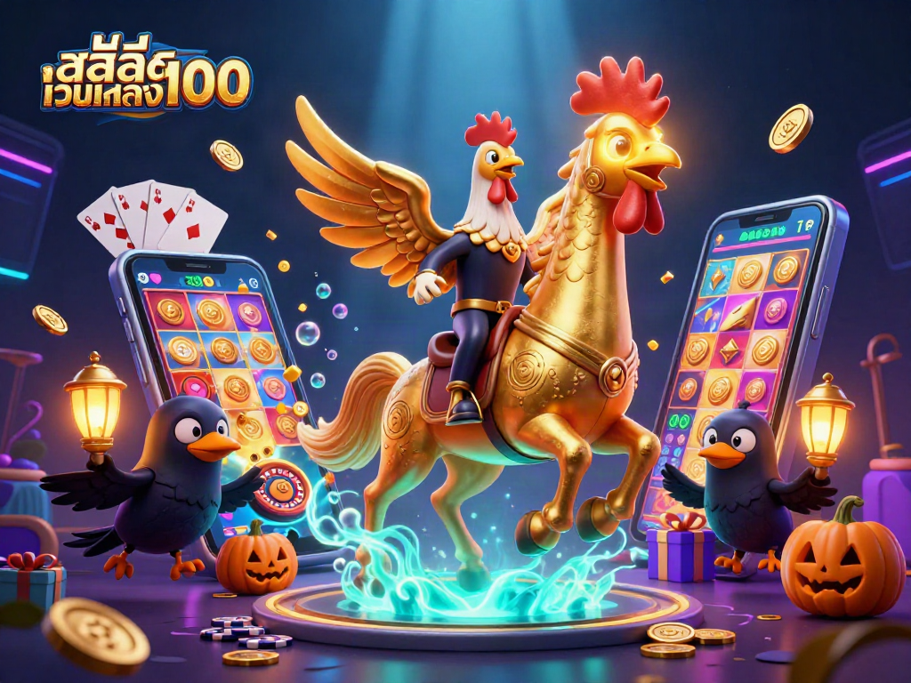 เล่นสล็อตเว็บตรง100 ในคาสิโนมิดไนท์กับไอเทมสล็อตมากมาย