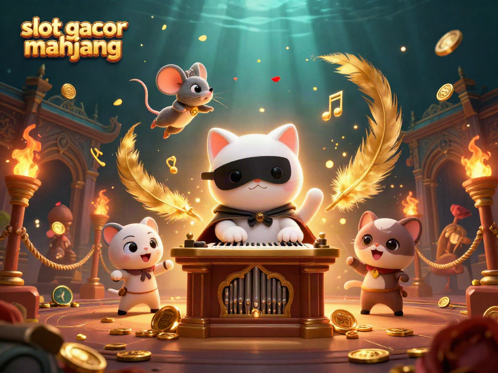 Spin and win with slot gacor mahjong in a vibrant casino scene full of excitement and energy.