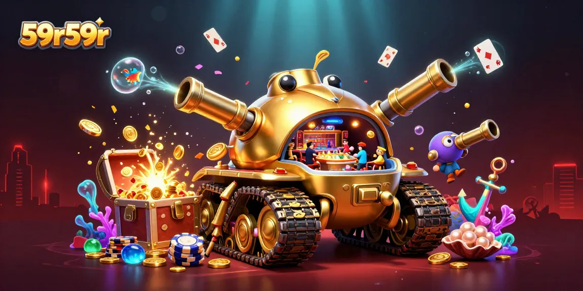 58r59r: tanque de cassino subaquático retratando uma diversão emocionante!