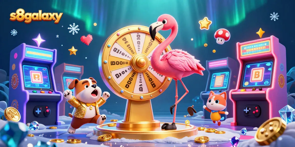 Experience the excitement of gaming with s8galaxy's vibrant and engaging 3D casino illustration showcasing thrilling gameplay.