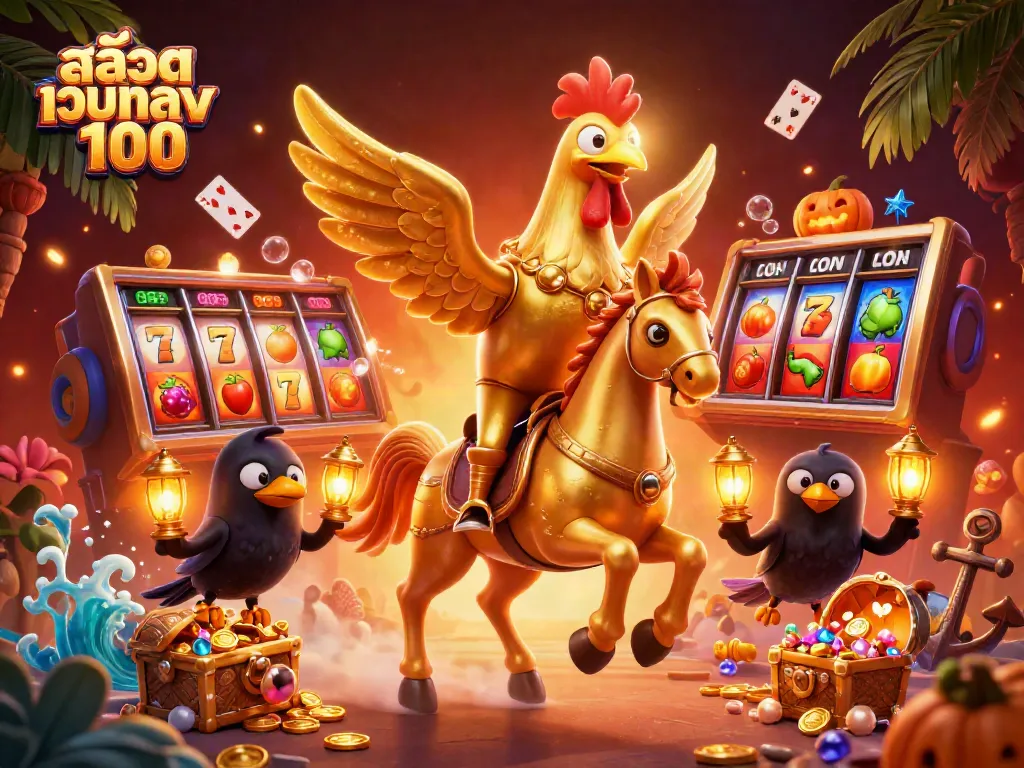 สล็อตเว็บตรง100 ค้นพบเกมคาสิโนหลากหลายที่เต็มไปด้วยความสนุกและโชคดี