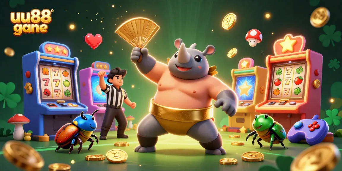 Experience thrilling wins in uu88 gane's dynamic slot world with vibrant characters and stunning visuals.