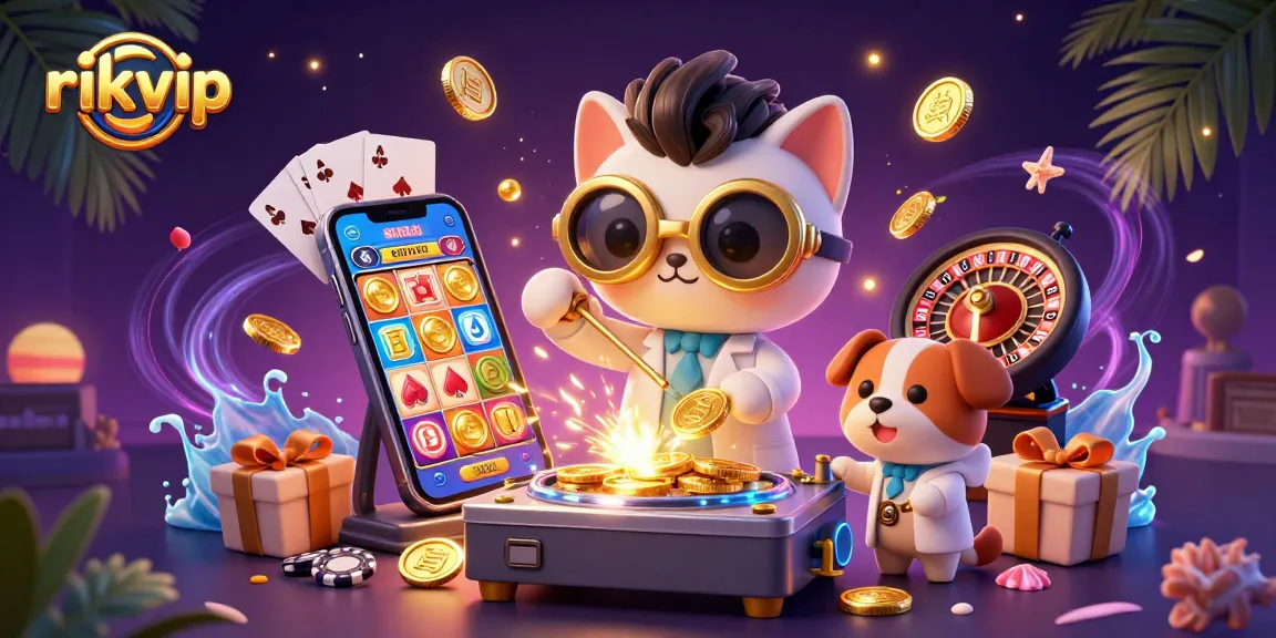 Experience the vibrant world of rikvip with thrilling games, golden coins, and engaging characters.
